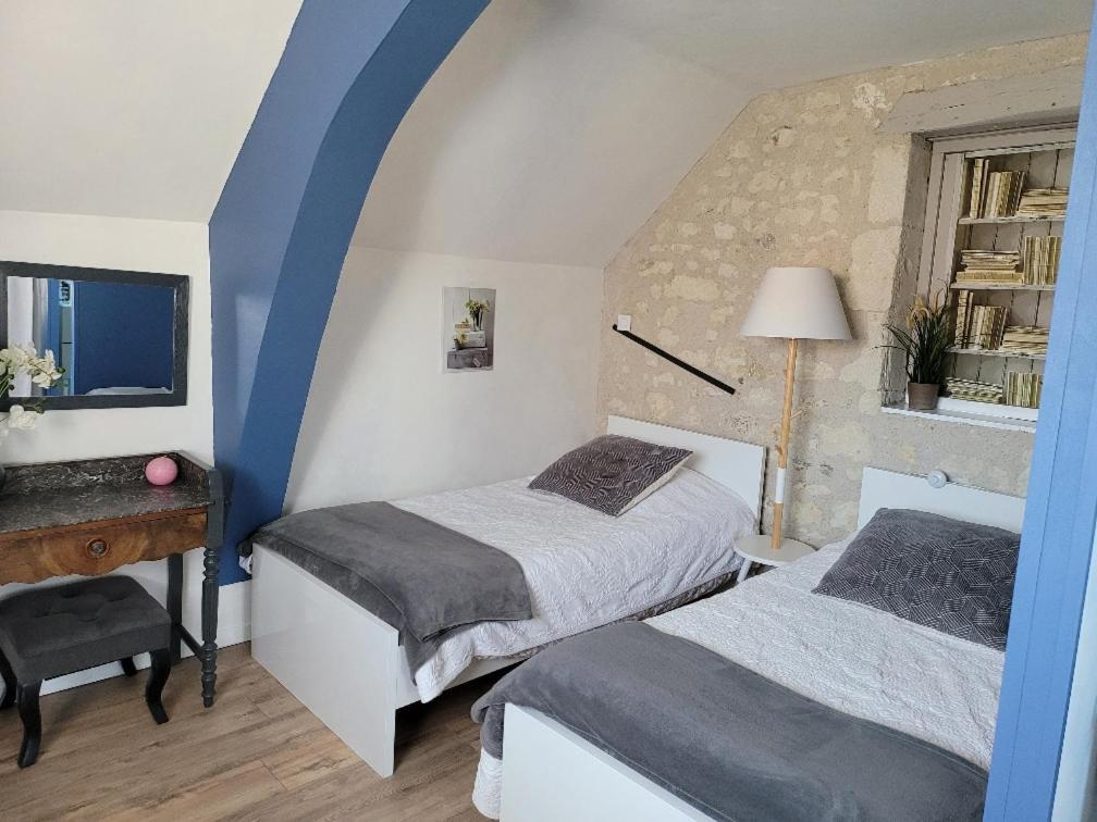 Gites Et Chambres Des Coteaux Sainte-Maure-de-Touraine Luaran gambar